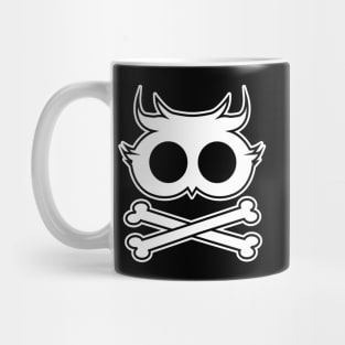 Owl Cross Bone Mug